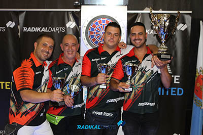 Internacional RadikalDarts 2022 Campeones Equipos Nivel 3 Ludons